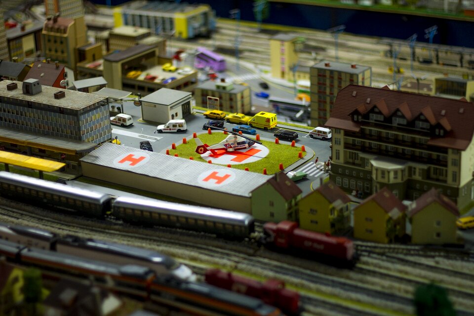 City train helicopter