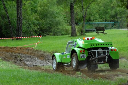 Race car all terrain photo