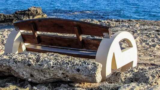 Seascape scenery view point