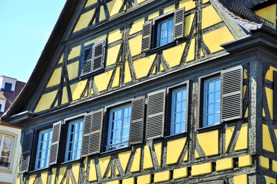 Alsatian house strasbourg windows