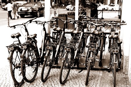City berlin black and white