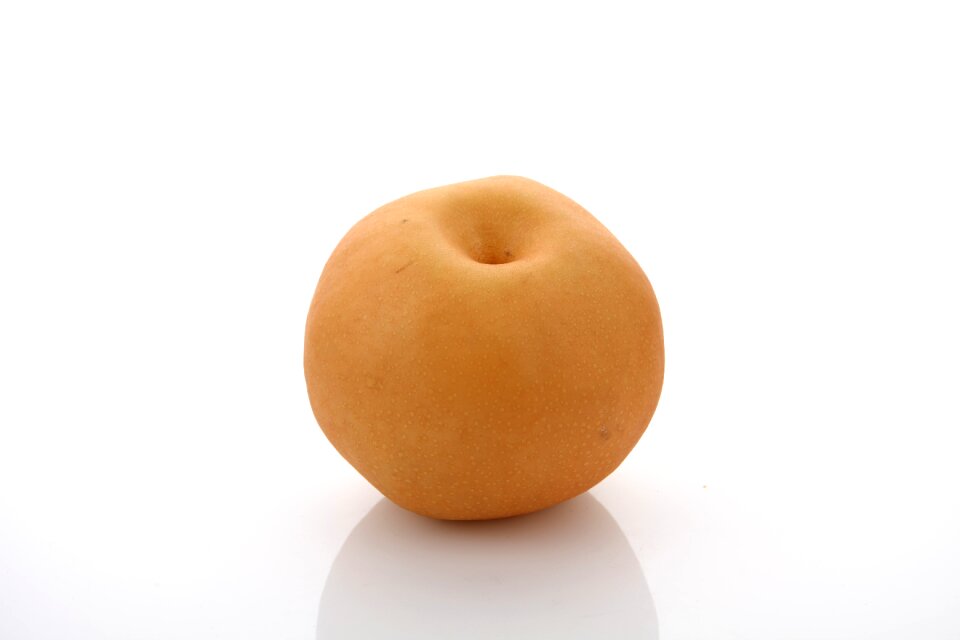 Asian pear peach fruit