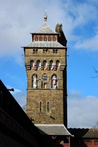 Medieval palace historic photo