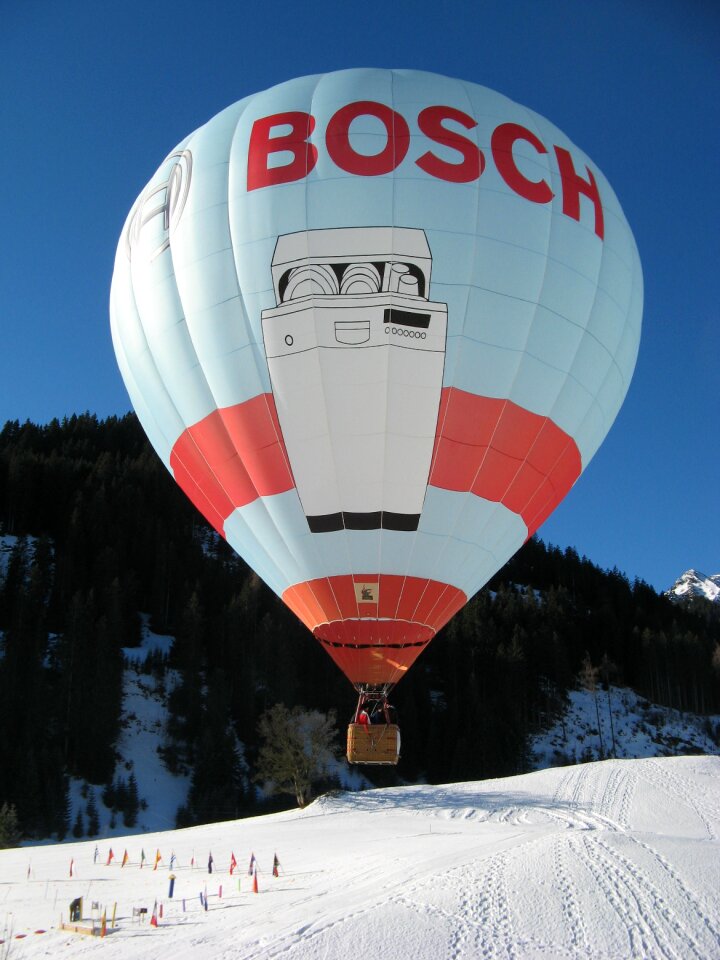Balloon festival in tannheimertal