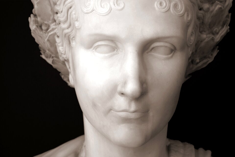 Statue museum villa melzi