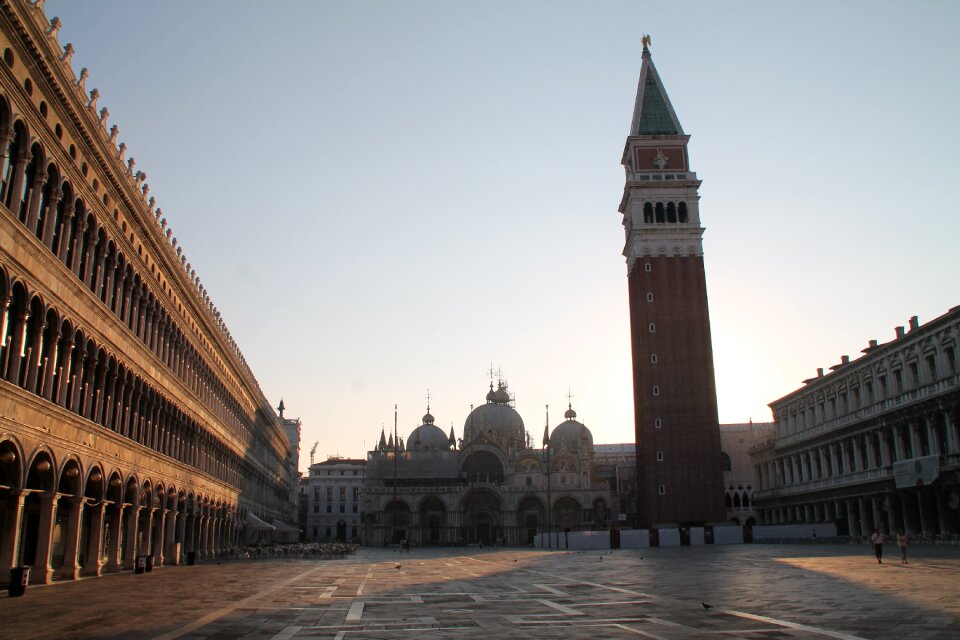 St mark's square sunrise photo