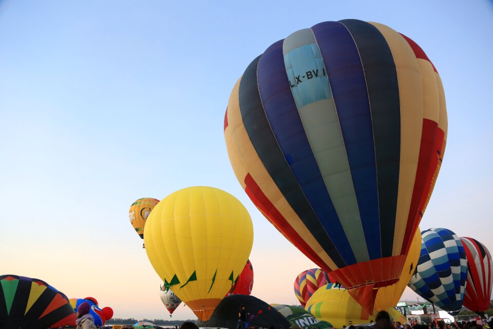 Balloons festival hot air