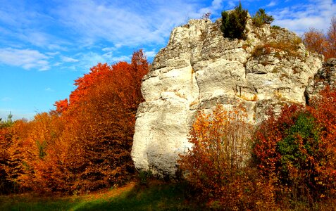 Poland nature limestones