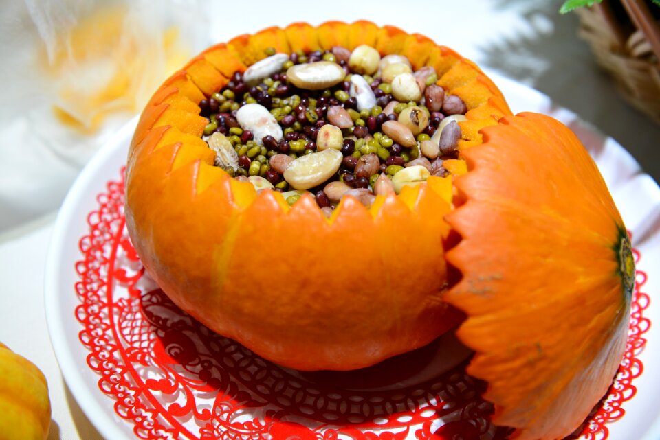 Gourmet food pumpkin