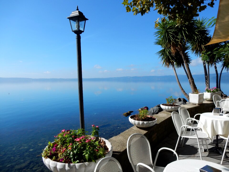 Italy view cafe