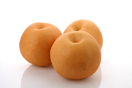 Red white background apricot