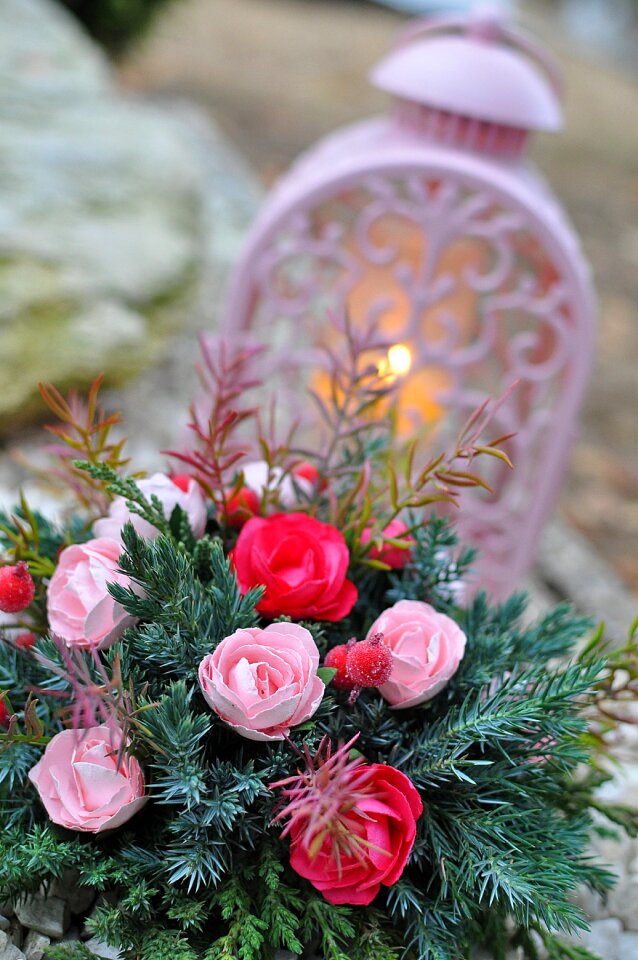 Roses heart cemetery
