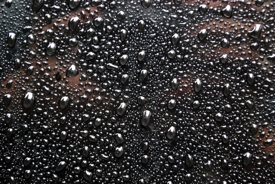 Water drops moisture