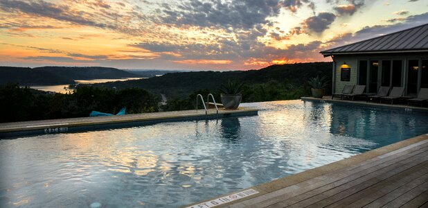 Resort relaxing hills