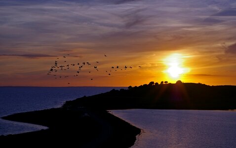 Baltic sea coast water photo