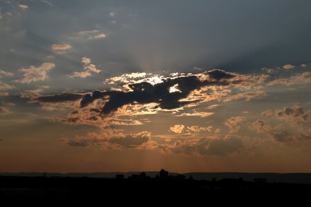 Sun covered rays