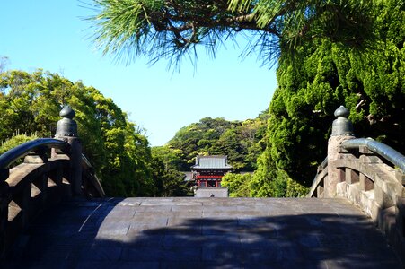 Japan kamakura temple photo