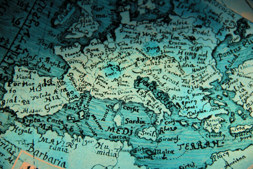 Europe old blue