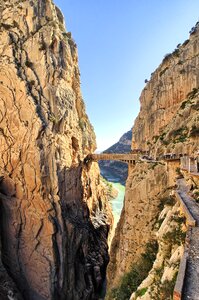 Defile caminito del rey suspension bridge