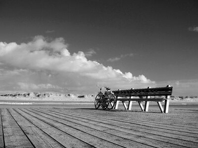 Bank beach st peter-ording photo