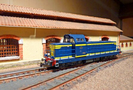 Locomotive model railroad railway photo