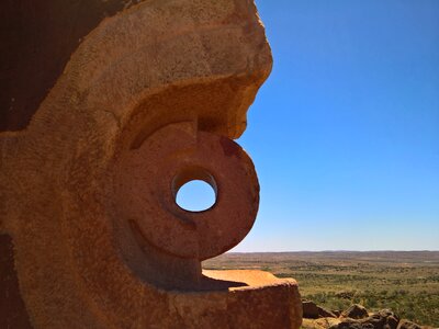 Dry carvings formation photo