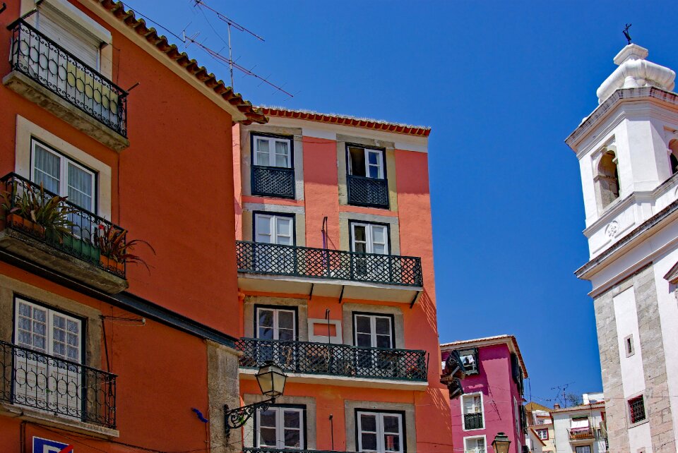 Alfama street historic