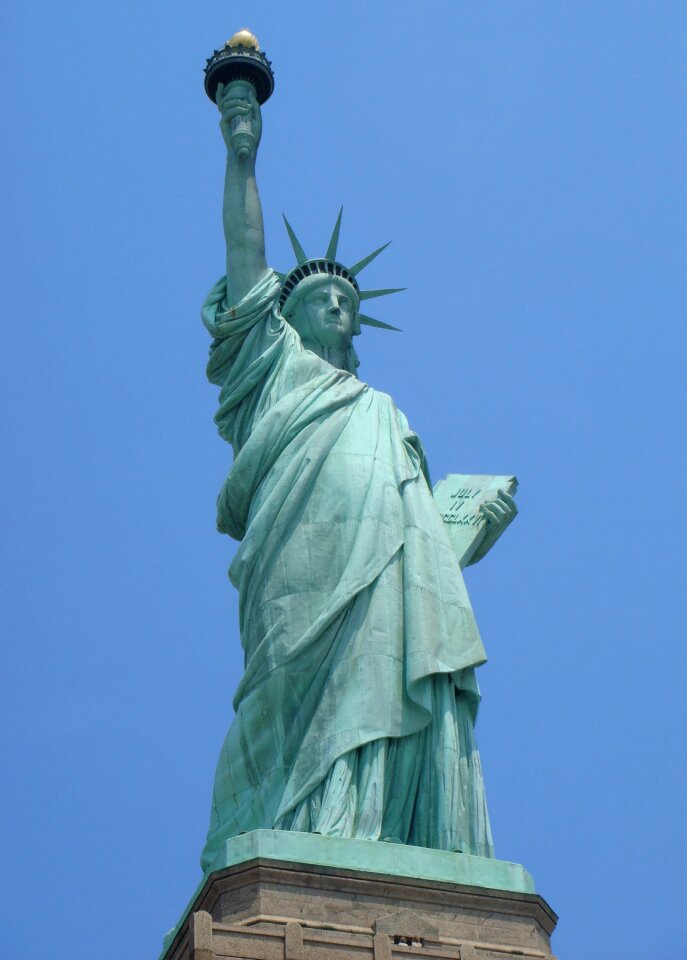 Freedom statue manhattan
