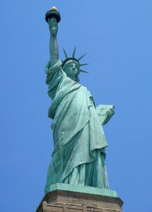 Freedom statue manhattan