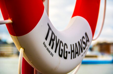 Lifebuoy ferry water