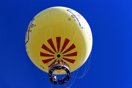 Hot air balloon sky