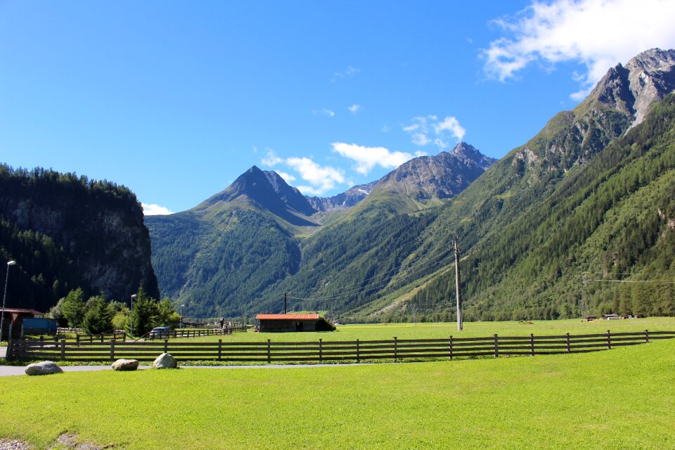 Mountain landscape mountains