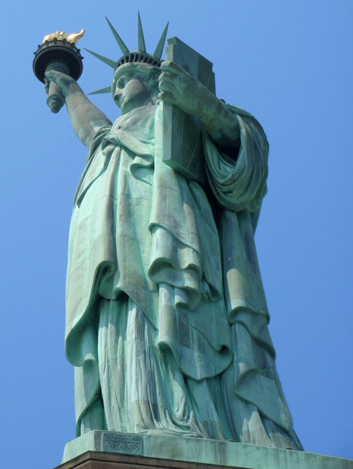 Freedom statue manhattan