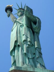 Freedom statue manhattan