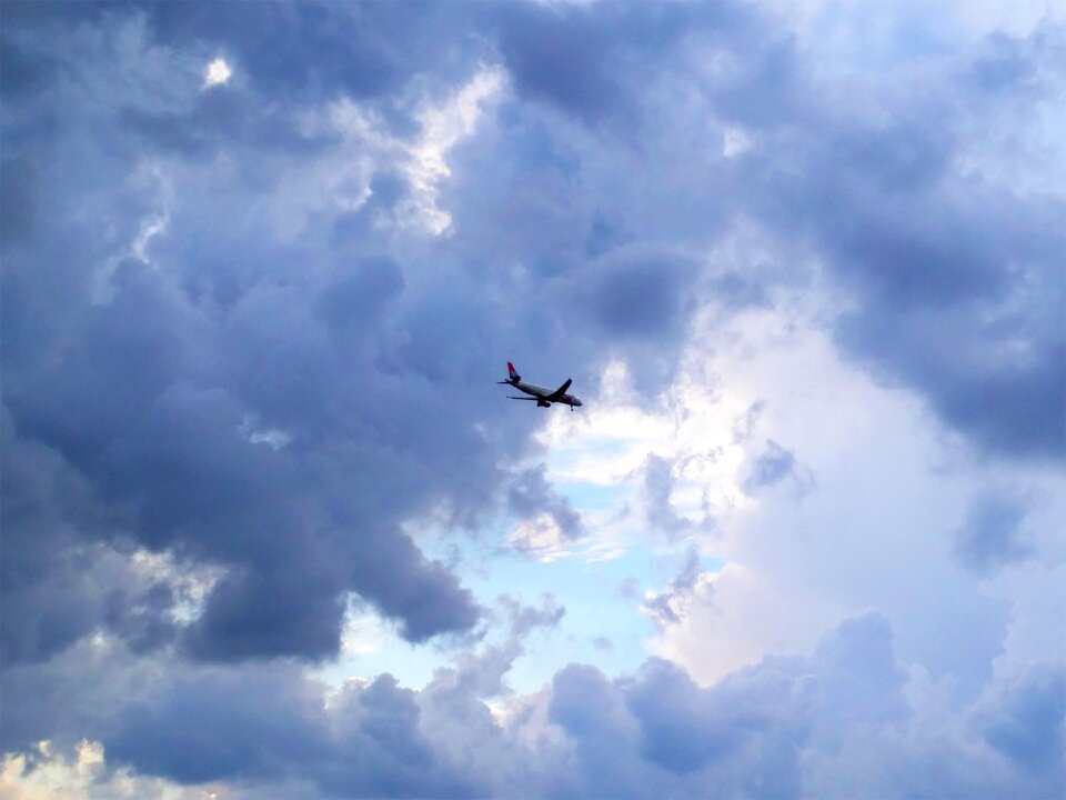 Air serbia sky clouds photo