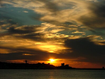 Sunset bay st jean de luz