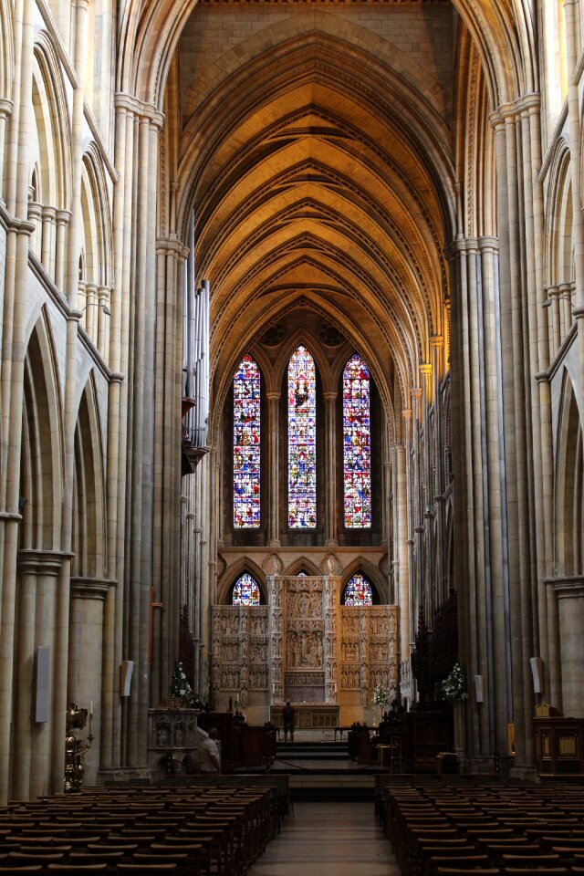 Columns catholicism architecture photo