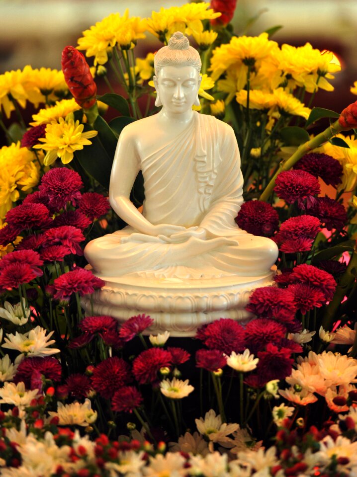 Buddhism statue temple photo