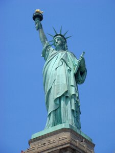 Freedom statue manhattan