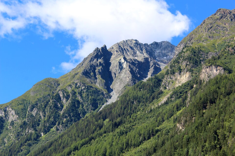 Tyrol mountain landscape