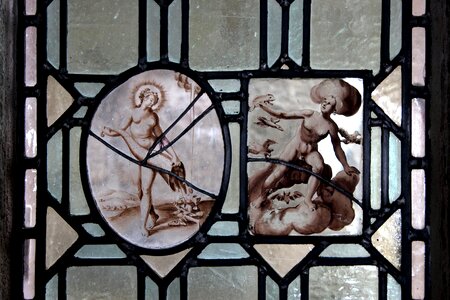 Antique design window
