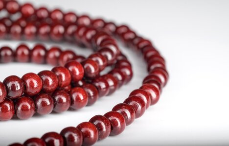 Placer beads wooden beads
