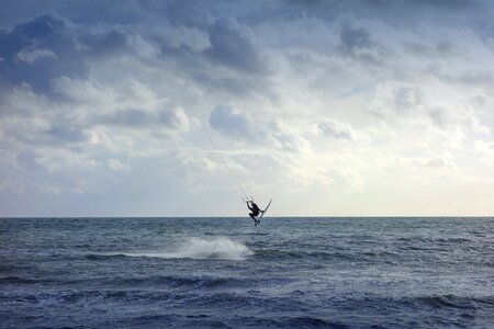 Wave sea water