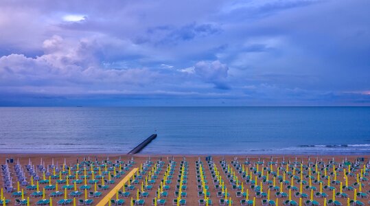 Italy jetty beach