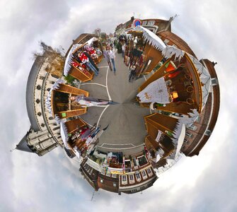 Church chalet small planet