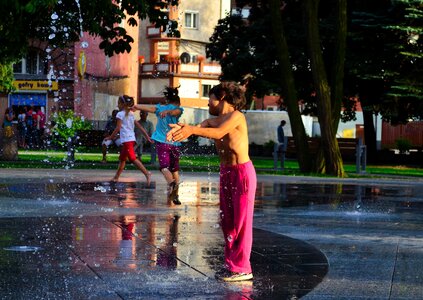 Water fun play photo