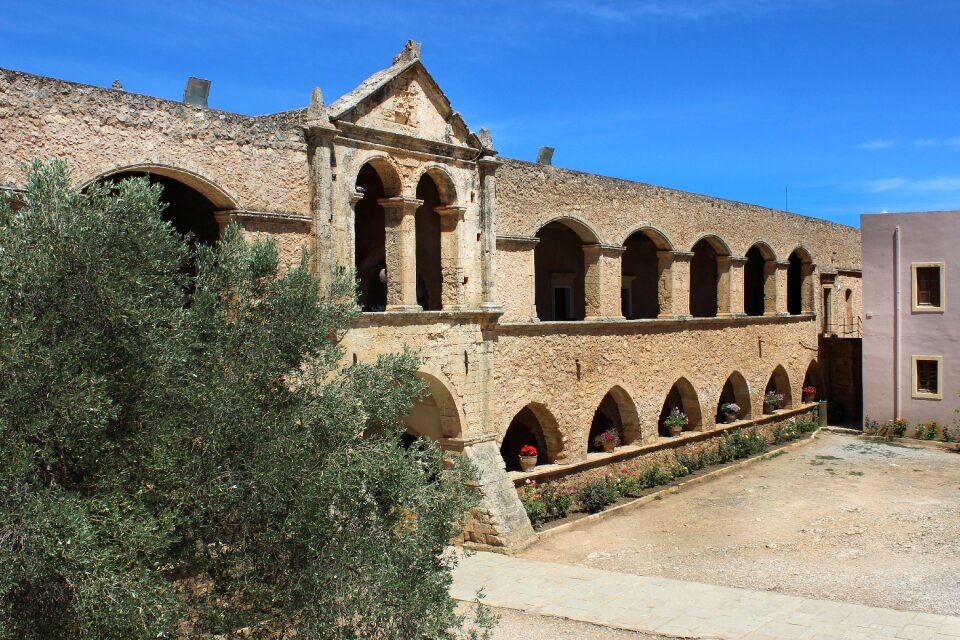 Greece crete arcadian monastery