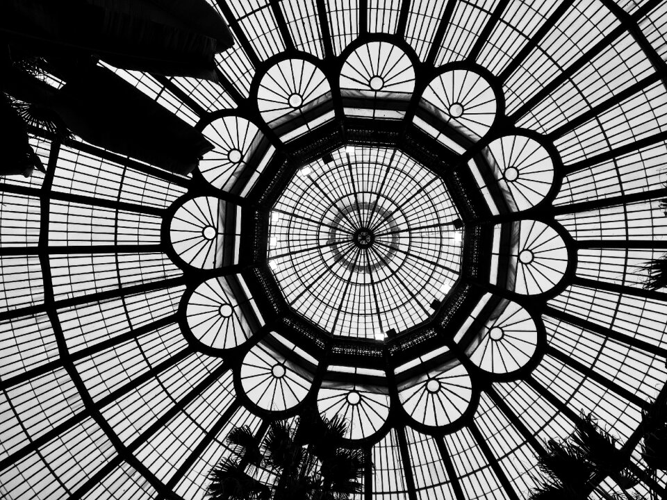 Brussels botanical garden roof