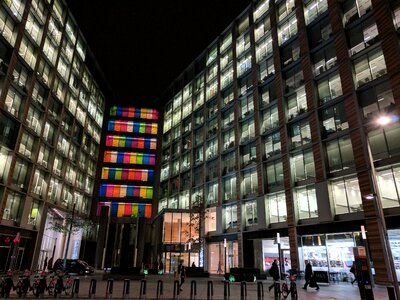 London bright colours