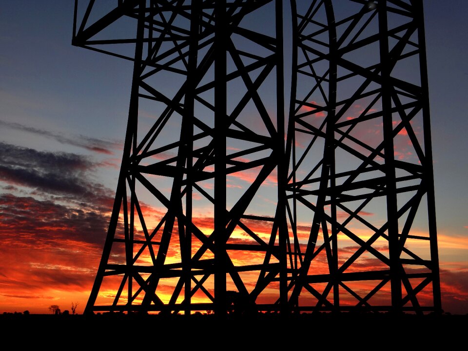 Metal sky sunset